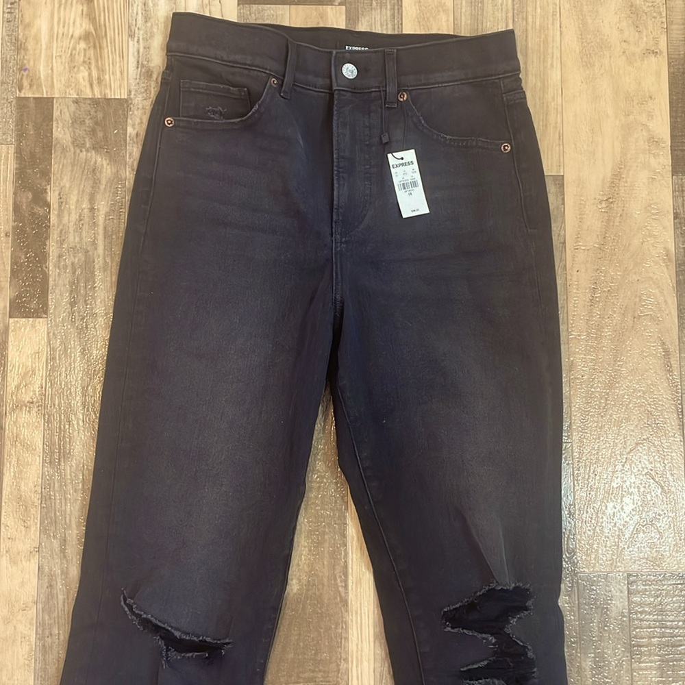 Express High Rise Jeans - Picture 2 of 5